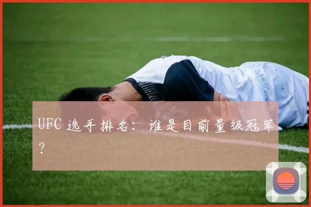 UFC 选手排名:谁是目前量级冠军?